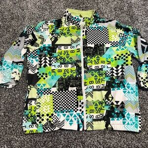 Sporielle woman’s Jacket with Geometric Patterns size xl